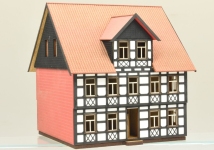 Die Modellbahnwerkstatt 1910 - H0 - Harzer Fachwerkhaus, freistehend, zweistöckig